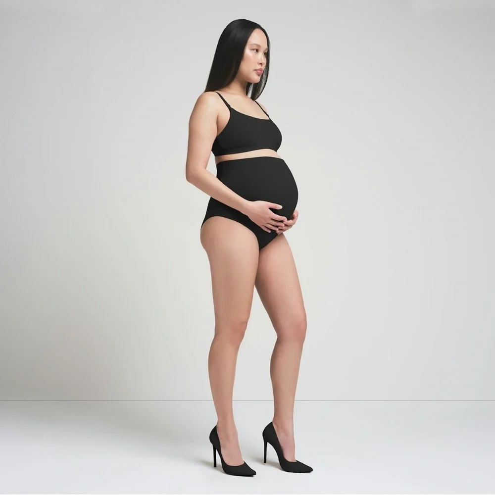 Skims Fits Everybody Maternity Bra in Onyx • NWT - Picture 5 of 12